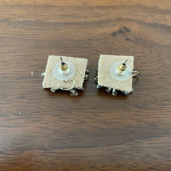 Thumb size - Felt and Crystal - Earnings - Picture 3 of 3